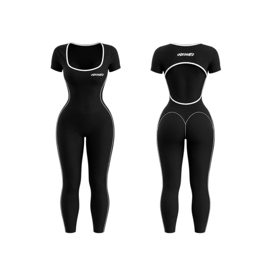 Black Workout One Piece