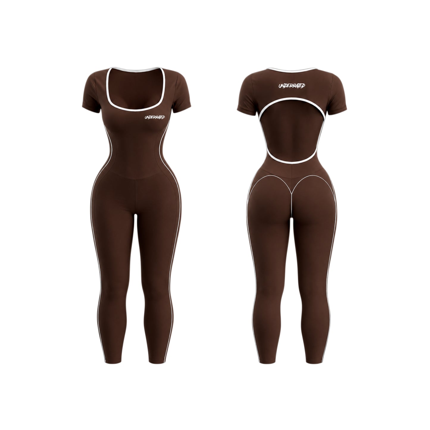 Mocha Workout One Piece